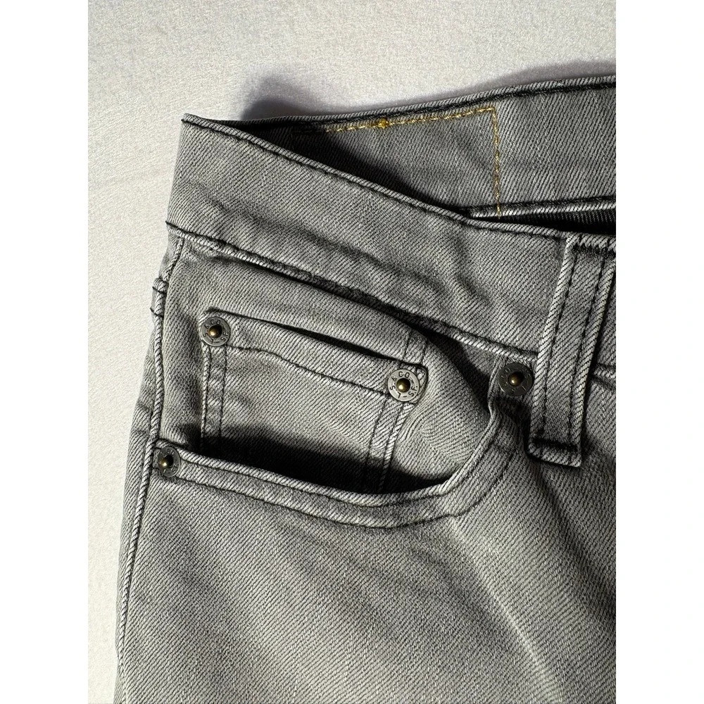 Levis 511 Jeans Mens 29x32 Slim Fit Straight Leg Gray Stretch Denim Medium Wash